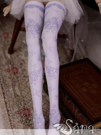 Bjd Socks Lady Printed High Stockings for SD Ball-jointed Doll