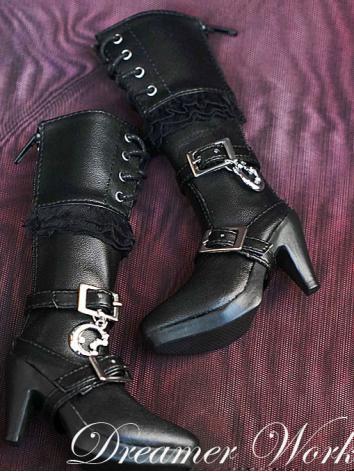 Bjd Female Punk High Boots ...