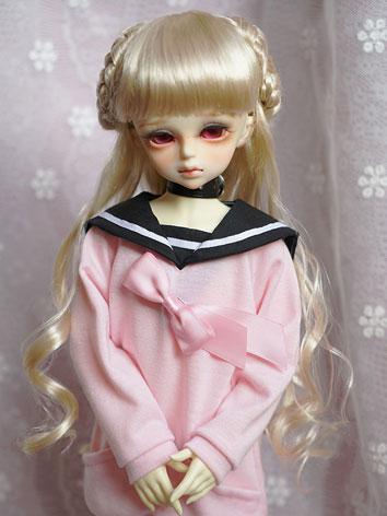 BJD Wig 1/3 1/4 Female Ligh...