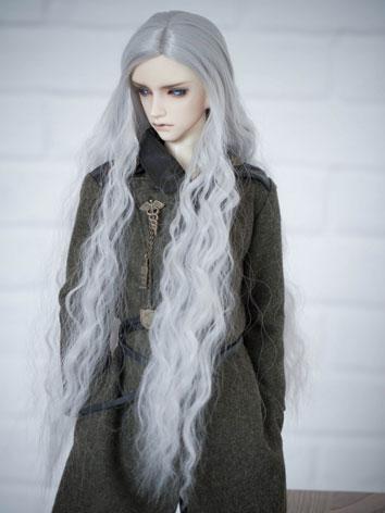 BJD Male/Female Silver Whit...