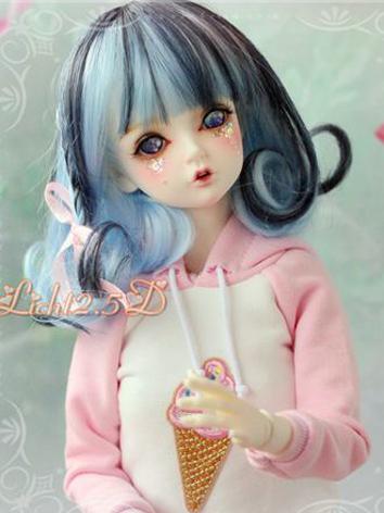 1/3 1/4 1/6 Wig Girl Gold/B...
