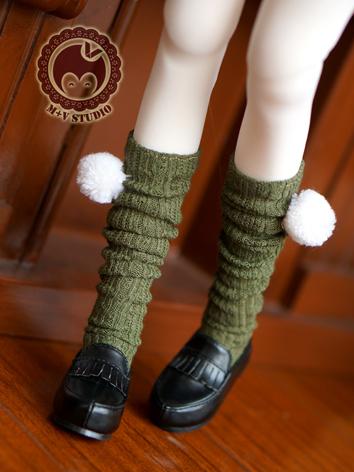 1/3 1/4 Socks Lady Knee Sto...