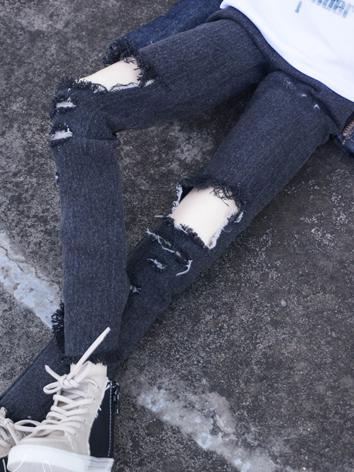 1/3 Clothes Male Black Trousers for 70cm/SD Ball-jointed Doll