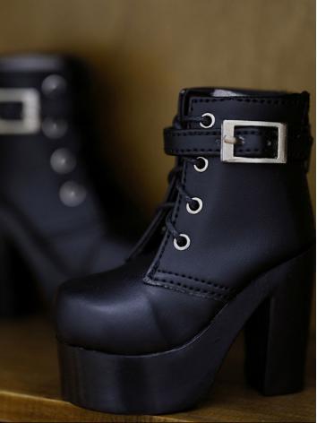1/3 1/4 Black Girl High-hee...