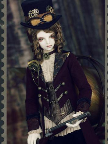 Bjd Clothes 【Transmuter】Europe Punk Suit for SD10/SD13/SD17/70CM Ball-jointed Doll