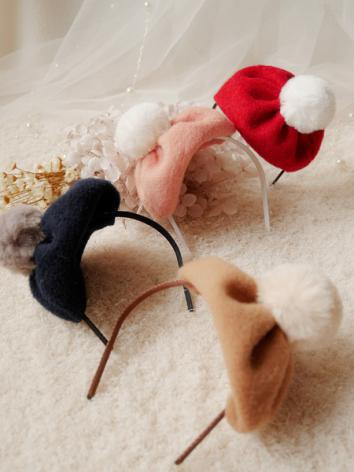 BJD Hair Decoration Hat Hairband Stick for SD/MSD/YSD Ball-jointed doll