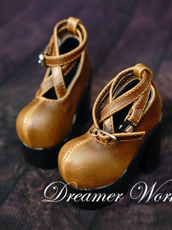 1/3 1/4 Bjd Girl Brown High...