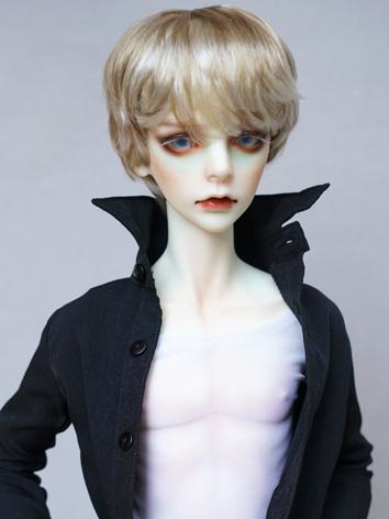 1/3 1/4 Wig Boy Short Hair Wig for SD/MSD Size Ball-jointed Doll