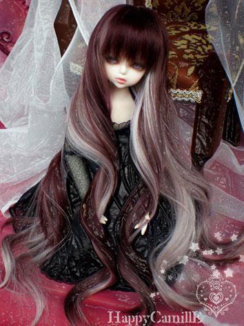 BJD Girl Mix Color Redish B...