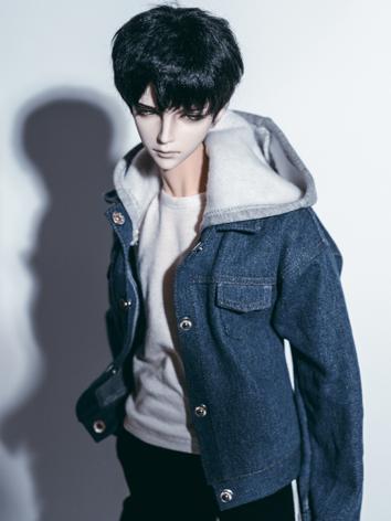 1/3 1/4 70cm Clothes Jeans Coat A207 for MSD/SD/70cm Size Ball-jointed Doll