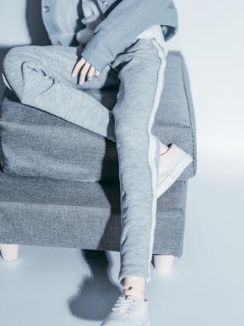 1/3 1/4 70cm Clothes Black/Gray Trousers A209 for MSD/SD/70cm Size Ball-jointed Doll