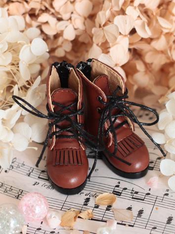 1/4 1/6 Girl/Boy White/Black/Yellow/Brown/Pink/Red Boots Shoes for MSD/YSD Ball-jointed Doll