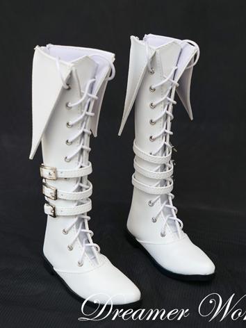 1/3 1/4 Shoes Male White Hi...