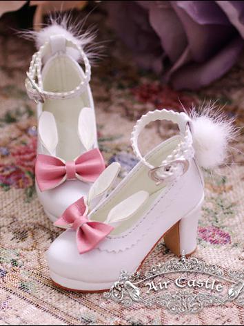 Bjd Girl White/Pink High-he...