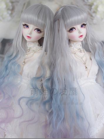 1/3 1/4 Wig Girl Silver Gra...
