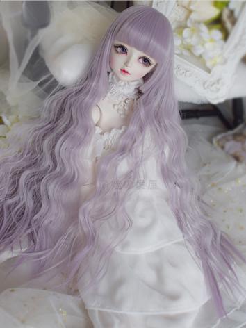 1/3 1/4 Wig Girl Grayish Pu...
