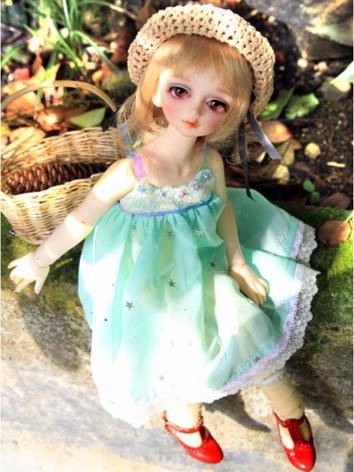 BJD Clothes Girl Blue Sundr...