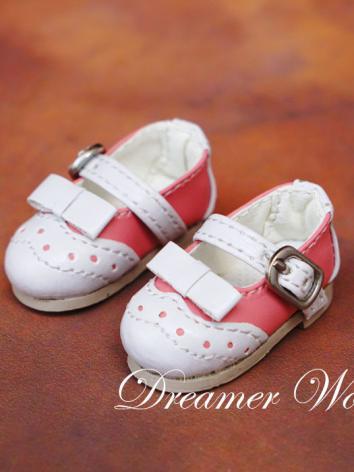 1/6 Shoes White&Pink Shoes ...