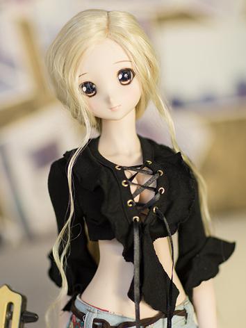 BJD Clothes Girl White/Blac...