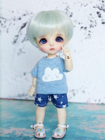 BJD Clothes Boy/Girl Printed T-shirt Top for YOSD 1/8 Ball jointed Doll