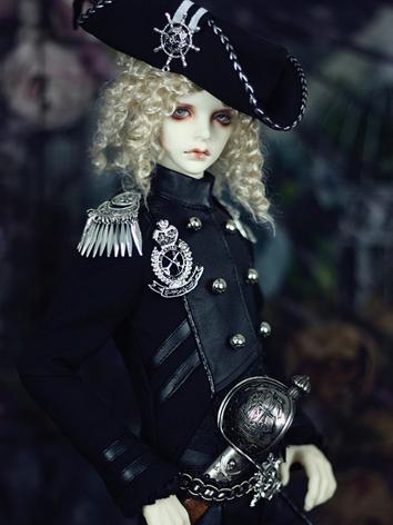 Bjd Clothes Black Navy Suit...