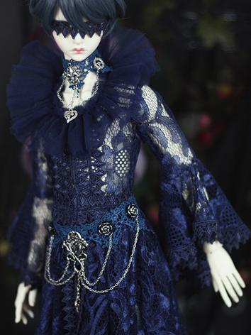 Bjd Clothes Blue Lace Suit ...