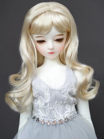 1/3 1/4 Wig Girl Light Gold...