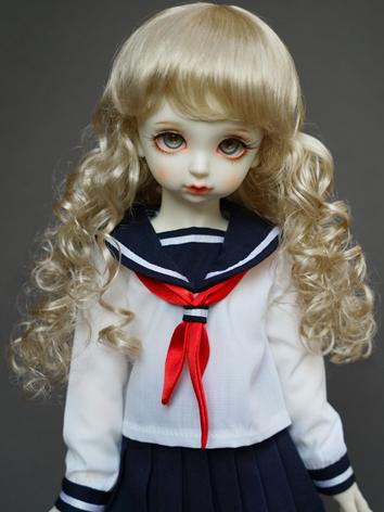 1/3 1/4 1/6 Wig Girl Gold C...