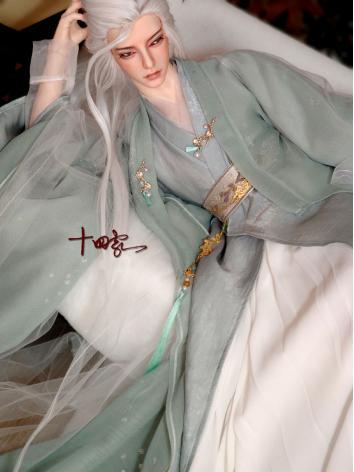 BJD Clothes Chinese Ancient Male Suit【YeLuo】for MSD/SD/70CM Ball-jointed Doll