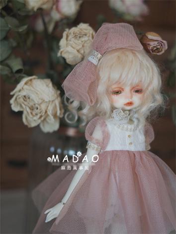 BJD Clothes Girl Pink Dress...