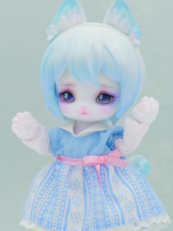 BJD Fox Tabby Cat 12cm Pet Ball Jointed Doll「+SIO2+」