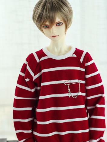 BJD Clothes Boy Red Stripe ...