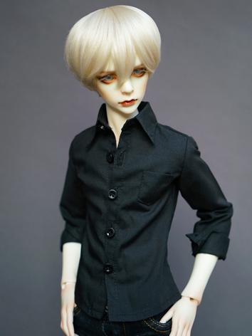 BJD Black Slim Coat Shirt f...