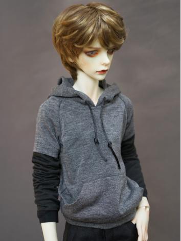 BJD Clothes Boy Black and G...