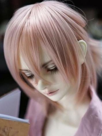 BJD Wig Boy/Girl Pink/Black...