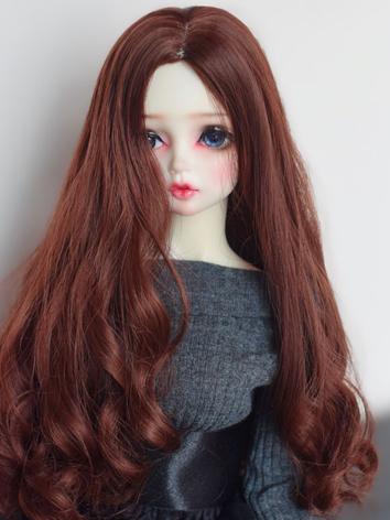 BJD Wig Girl Long Curly Hai...