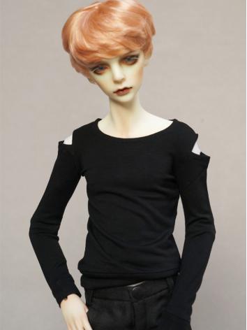 BJD Clothes Boy Black T-shirt for 70CM/68CM/SD Ball-jointed Doll