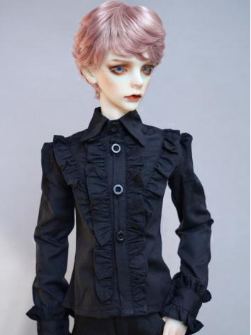 BJD Black Shirt Coat for Bo...