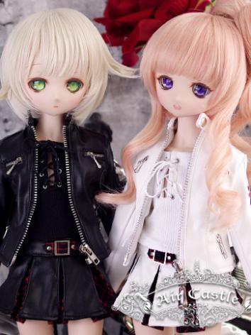 BJD Clothes Street Punk Mot...