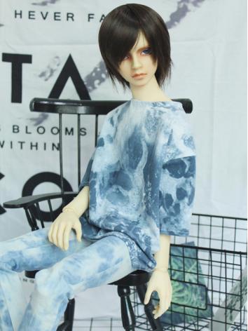 BJD Clothes Boy Printed T-s...