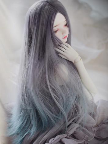 BJD Wig Girl Long Straight ...