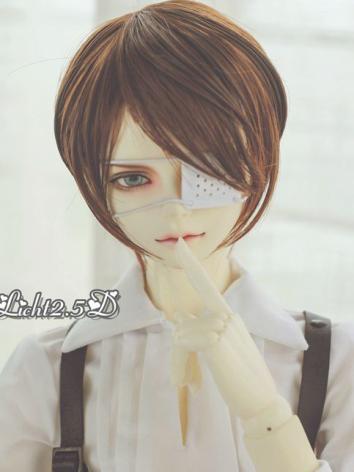BJD Wig Boy Orange/Coffee S...