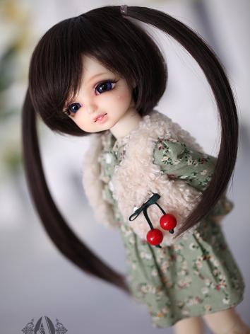 BJD 1/6 Horsetail Straight ...