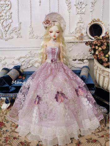 BJD Clothes Girl Wisteria F...