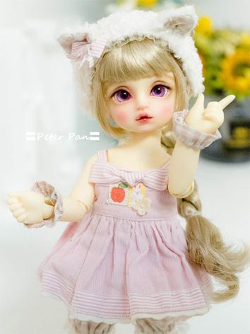 BJD Wig Girl Braid Hair Wig for MSD/YOSD Size Ball-jointed Doll