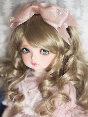 BJD Hair Decoration Pink Bo...