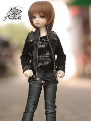 BJD Clothes Boy Motorcycle ...