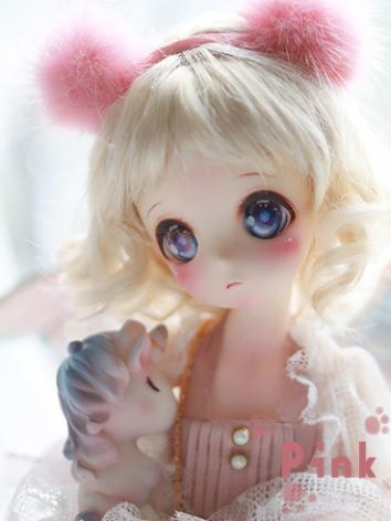 BJD 29cm Pink Bear Girl Ball-jointed doll