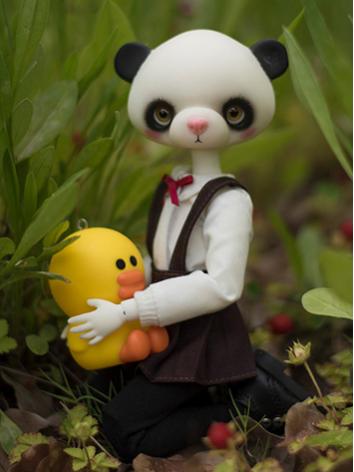 BJD Girl Panda 27cm Girl Ba...