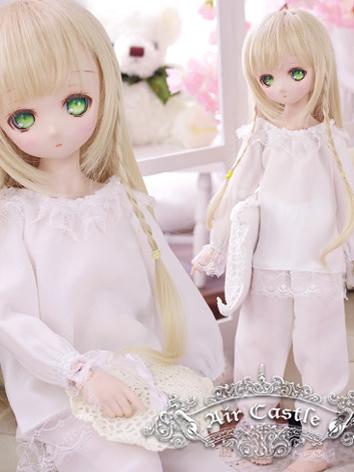 BJD Clothes MSD/MDD Girl Wh...